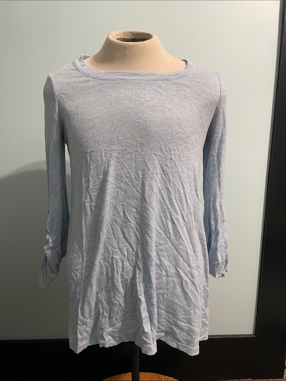 Falls Creek Medium Tunic/Blouse Light Blue